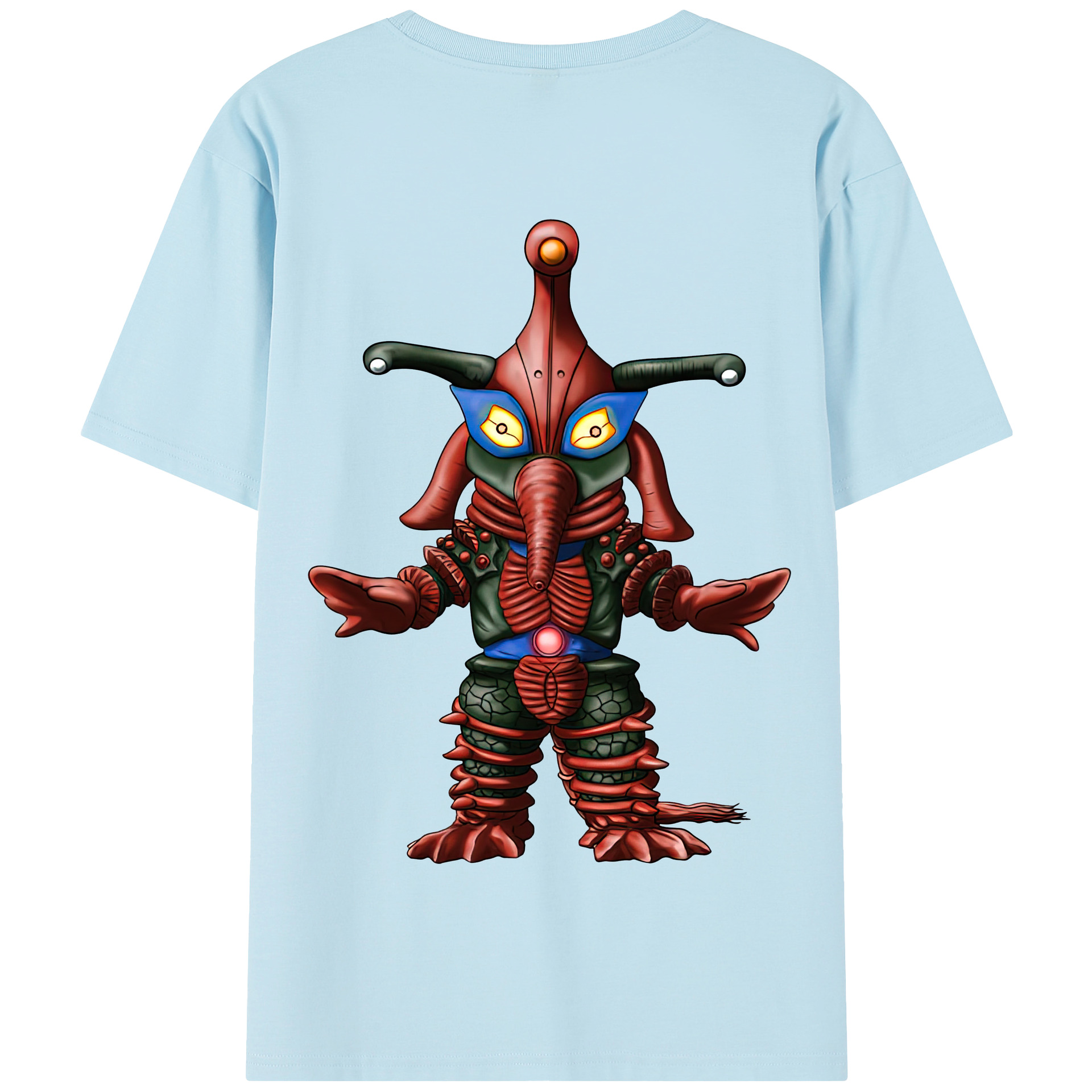 （画像用） ウルトラマン Ultraman 綿100％半袖Tシャツ（背面プリント）